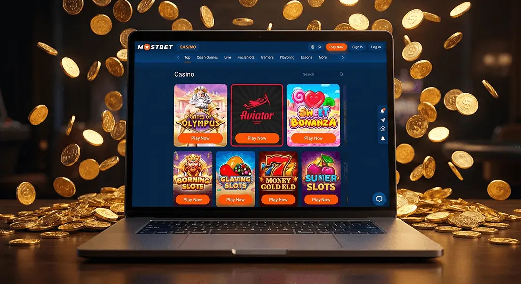 Казино Мостбет популярные игровые автоматы